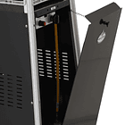 Estufa Segunda Seleccion a Gas Exterior Terraza OBELISK Negra 11