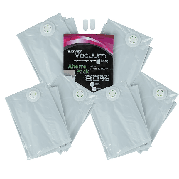 Pack Ahorro 6  Bolsas Ahorra Espacio SVB 80 x 100 cm 1
