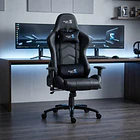 Silla Gamer Black Panther Negro/Negro 11