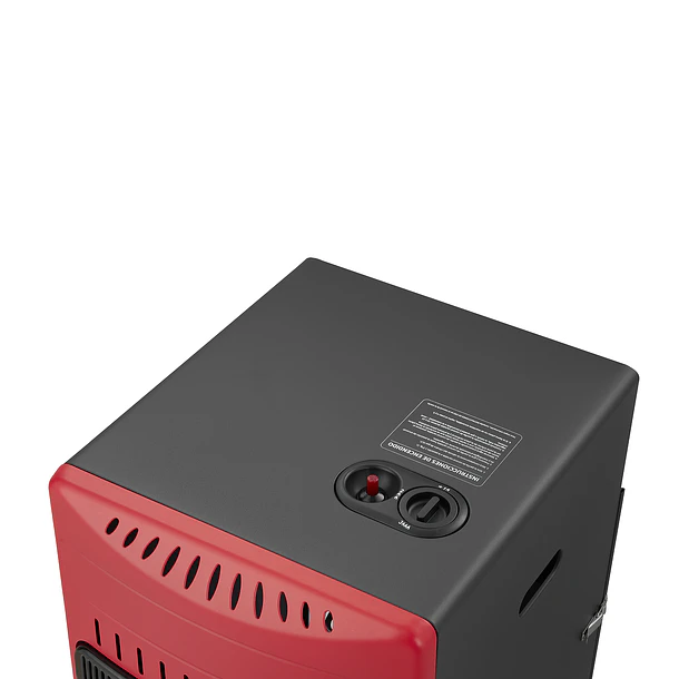 Estufa a Gas Interior 3 Placas VARME Pro Red 8