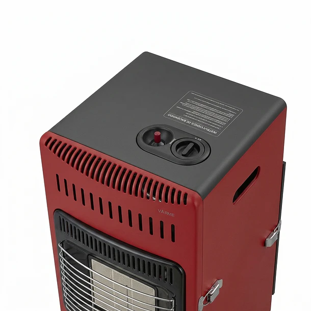 Estufa a Gas Interior 5 Kg 2,8 Kw VARME  Red 4