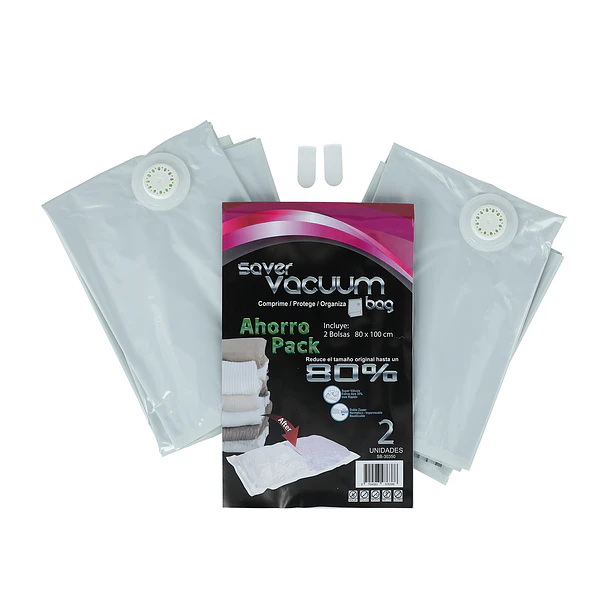 Pack Ahorro 6  Bolsas Ahorra Espacio SVB 80 x 100 cm 2