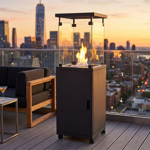 Estufa a Gas Exterior VULKAN Black 3