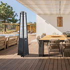 Estufa Segunda Seleccion  a Gas Exterior Terraza TRINX Negra 7