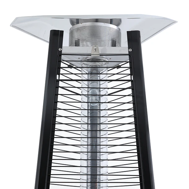 Estufa Segunda Seleccion  a Gas Exterior Terraza TRINX Negra 3