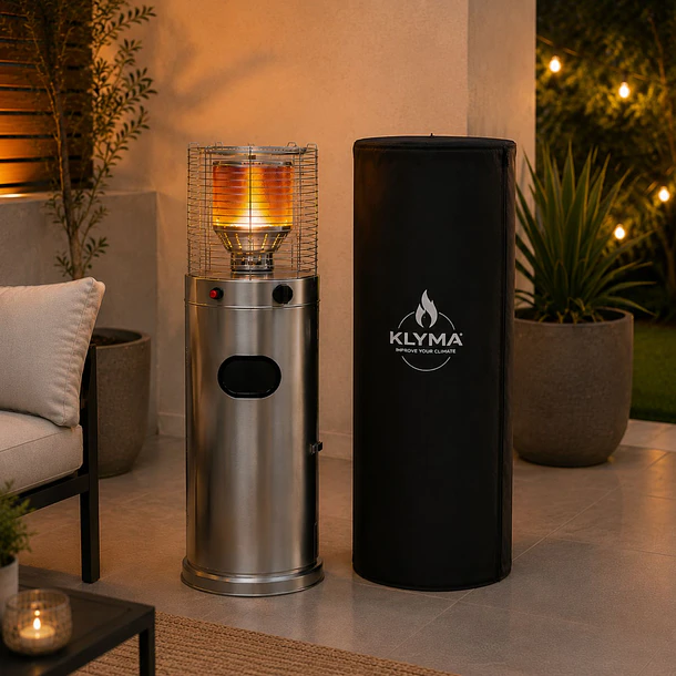 Estufa a Gas Exterior CILDRO LW  Gris E106 + Funda 6