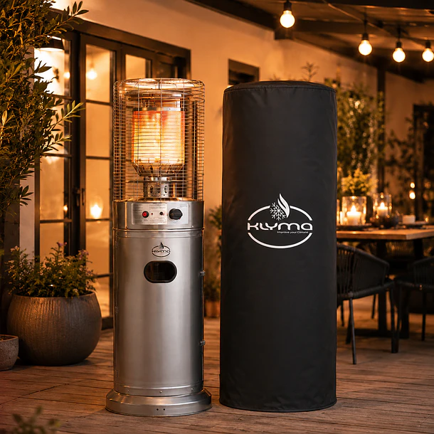 Estufa a Gas Exterior CILDRO LW  Inox + Funda 5
