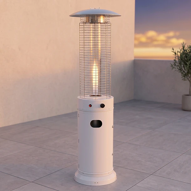 Estufa a Gas Exterior TUB Inox/W Terraza Patio Jardin 4