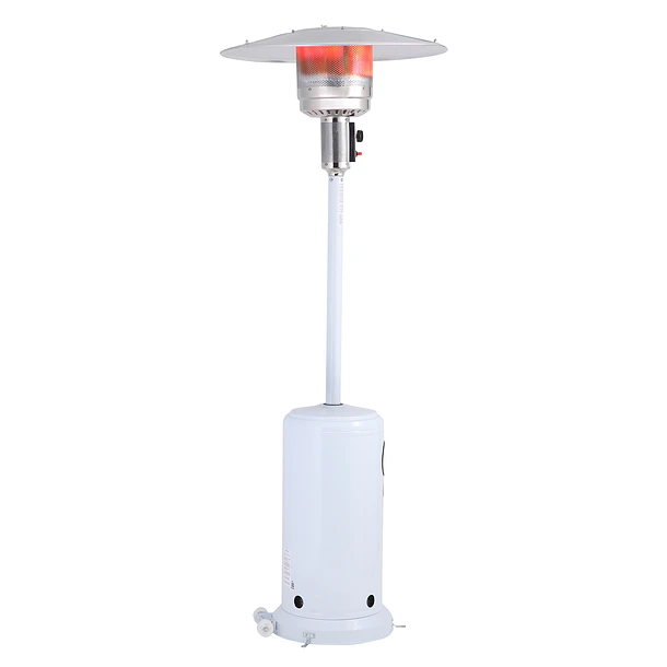 Estufa a Gas Exterior Terraza SETAX White Terraza Patio Jardin 1