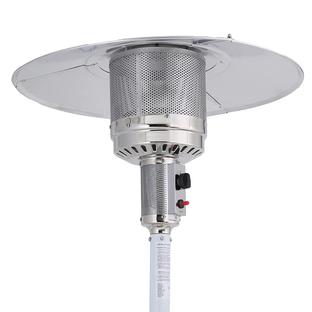 Estufa a Gas Exterior Terraza SETAX White Terraza Patio Jardin 6