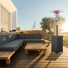 Estufa a Gas Exterior SETAX Rattan + Funda 8
