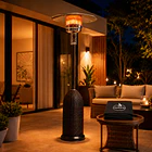 Estufa a Gas Exterior SETAX Rattan BLT + Funda 6