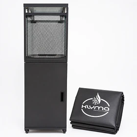 Estufa a Gas Exterior VULKAN Black + Funda