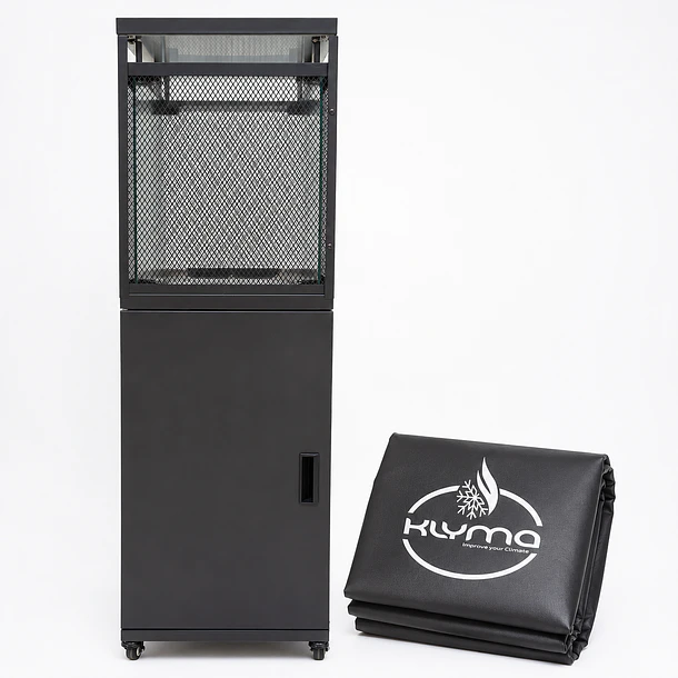 Estufa a Gas Exterior VULKAN Black + Funda 1