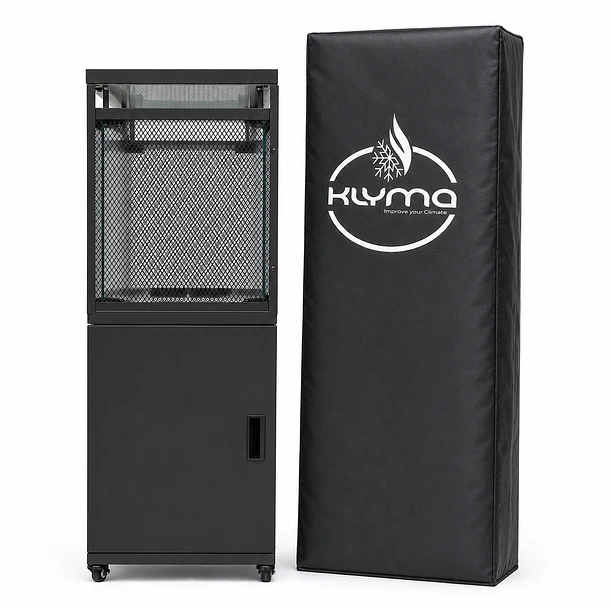 Estufa a Gas Exterior VULKAN Black + Funda 3