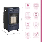Estufa Segunda Seleccion a Gas Interior 5 Kg 2,8 Kw VARME Blue 2