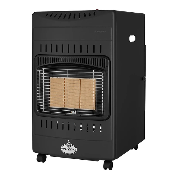Estufa Segunda Seleccion a Gas Interior 15 Kg 4,2 Kw VARME PRO Black 1