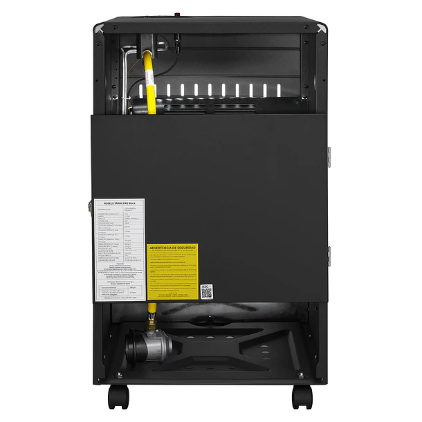 Estufa Segunda Seleccion a Gas Interior 15 Kg 4,2 Kw VARME PRO Black 6