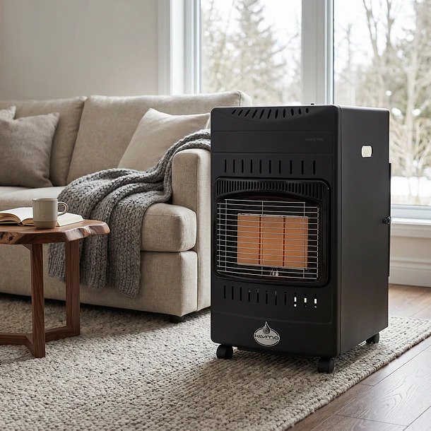 Estufa Segunda Seleccion a Gas Interior 15 Kg 4,2 Kw VARME PRO Black 3