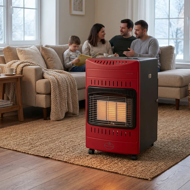 Estufa Segunda Seleccion a Gas Interior 15 Kg 4,2 Kw VARME PRO Red 9