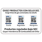 Estufa Segunda Seleccion a Gas Interior 15 Kg 4,2 Kw VARME PRO Red 10