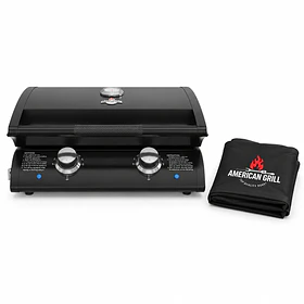 Parrilla Exterior Eléctrica E2B Boston Black + Funda EXS 