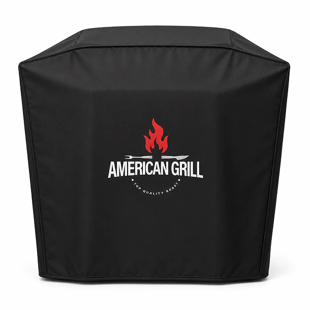 Parrilla Exterior - Interior Eléctrica E1B Aspen Black con Carro + Funda S 8