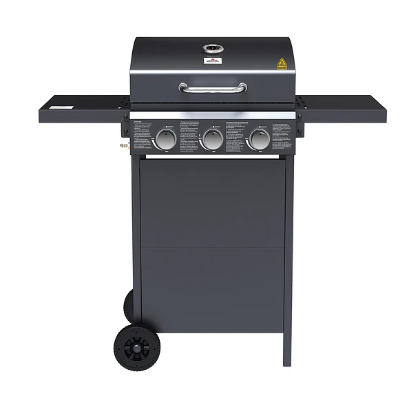 Parrilla Gas Phoenix 3B Black 1