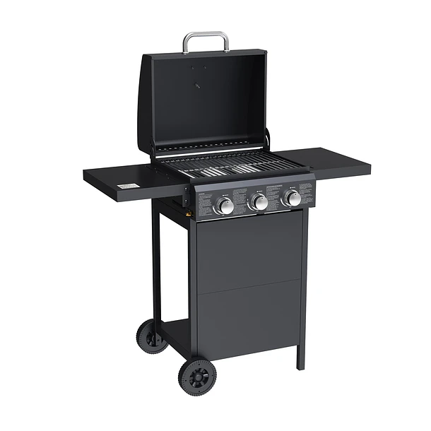 Parrilla Gas Phoenix 3B Black 3