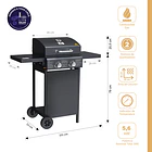 Parrilla Gas Dallas 2B Black 2