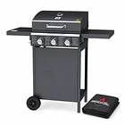 Parrilla Gas Phoenix 3B Black + Funda XS 1