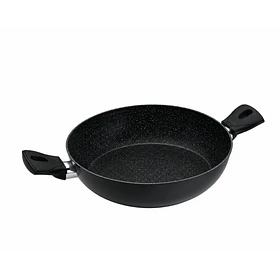 Wok 2 Asas 24cm Negro Antiadherente Daily