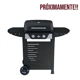 Parrilla Electrica 2 Tubos Calefactores Manhattan Black