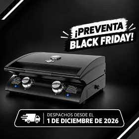 Parrilla Exterior Electrica Boston E2B Black