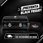 Parrilla Exterior Eléctrica E2B Boston Black + Funda EXS  1