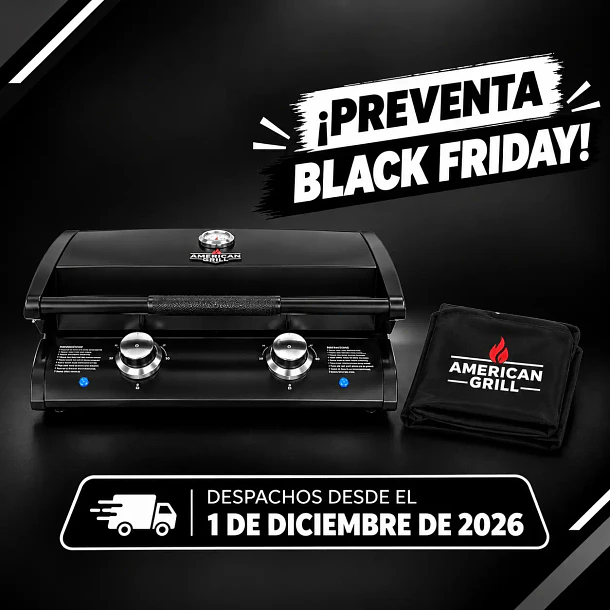 Parrilla Exterior Eléctrica E2B Boston Black + Funda EXS  1