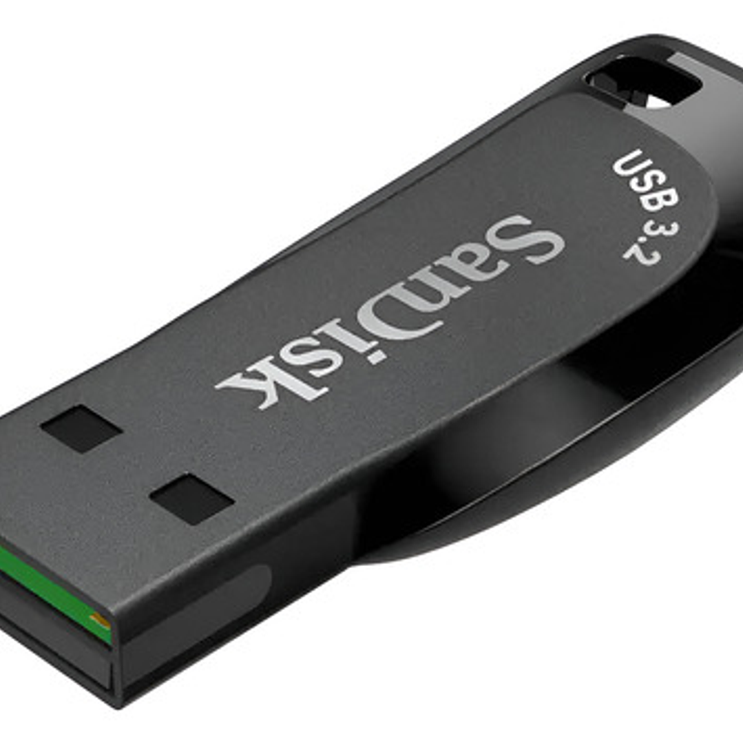 Pendrive Sandisk Ultra Shift De 32gb Usb 3.0 100 Mb/s Negro 1