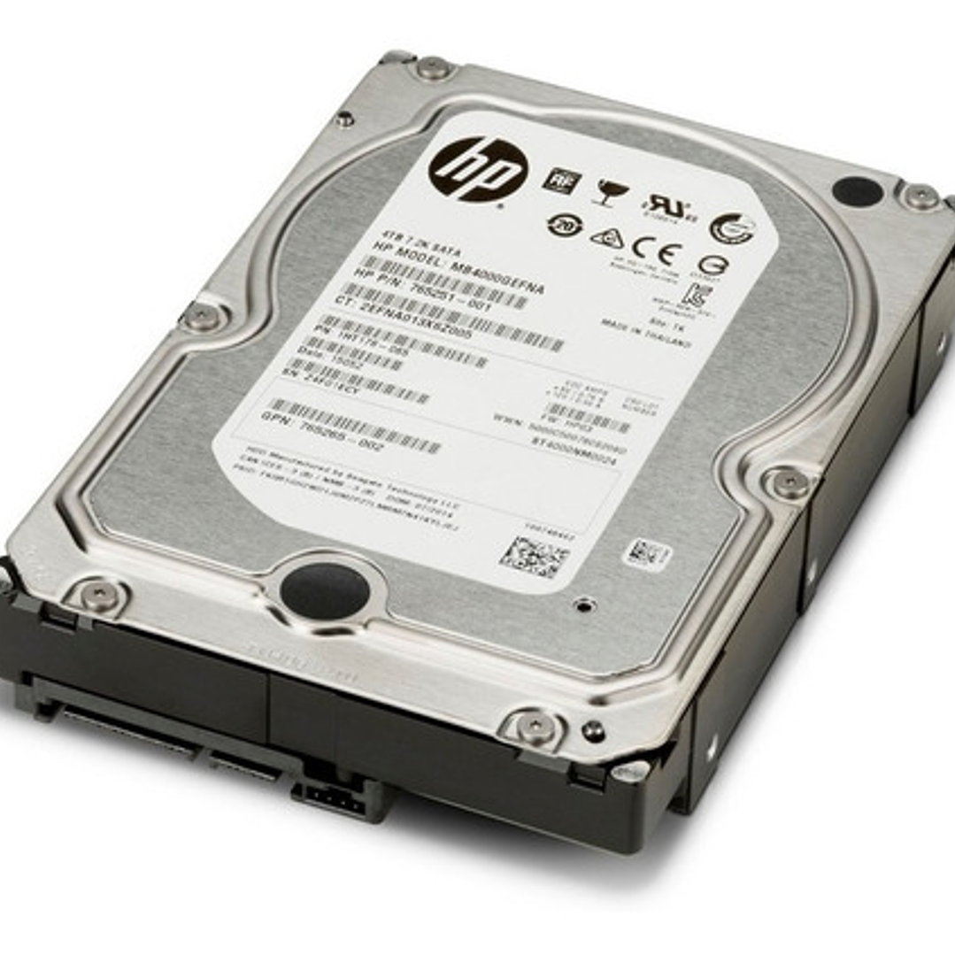 Disco Duro Para Servidor Hpe 1tb Sata 6gb Iii 7200rpm 3.5 Color Plateado 2