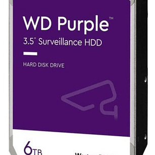 Dvr De Vigilancia Hd Wd Purple De 6 Tb 256 Mb Wd64pure