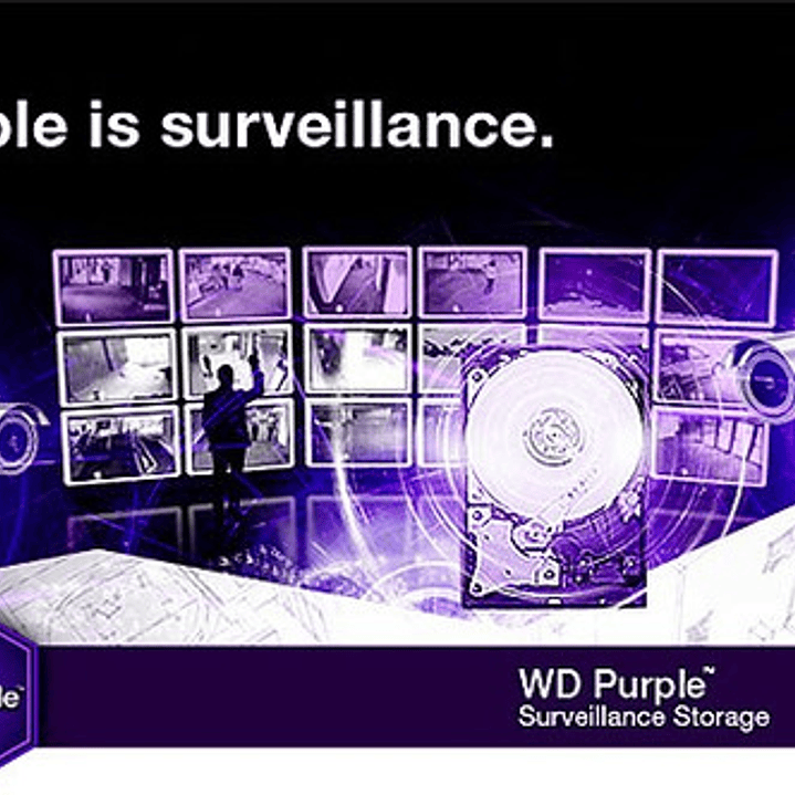 Dvr De Vigilancia Hd Wd Purple De 6 Tb 256 Mb Wd64pure 4