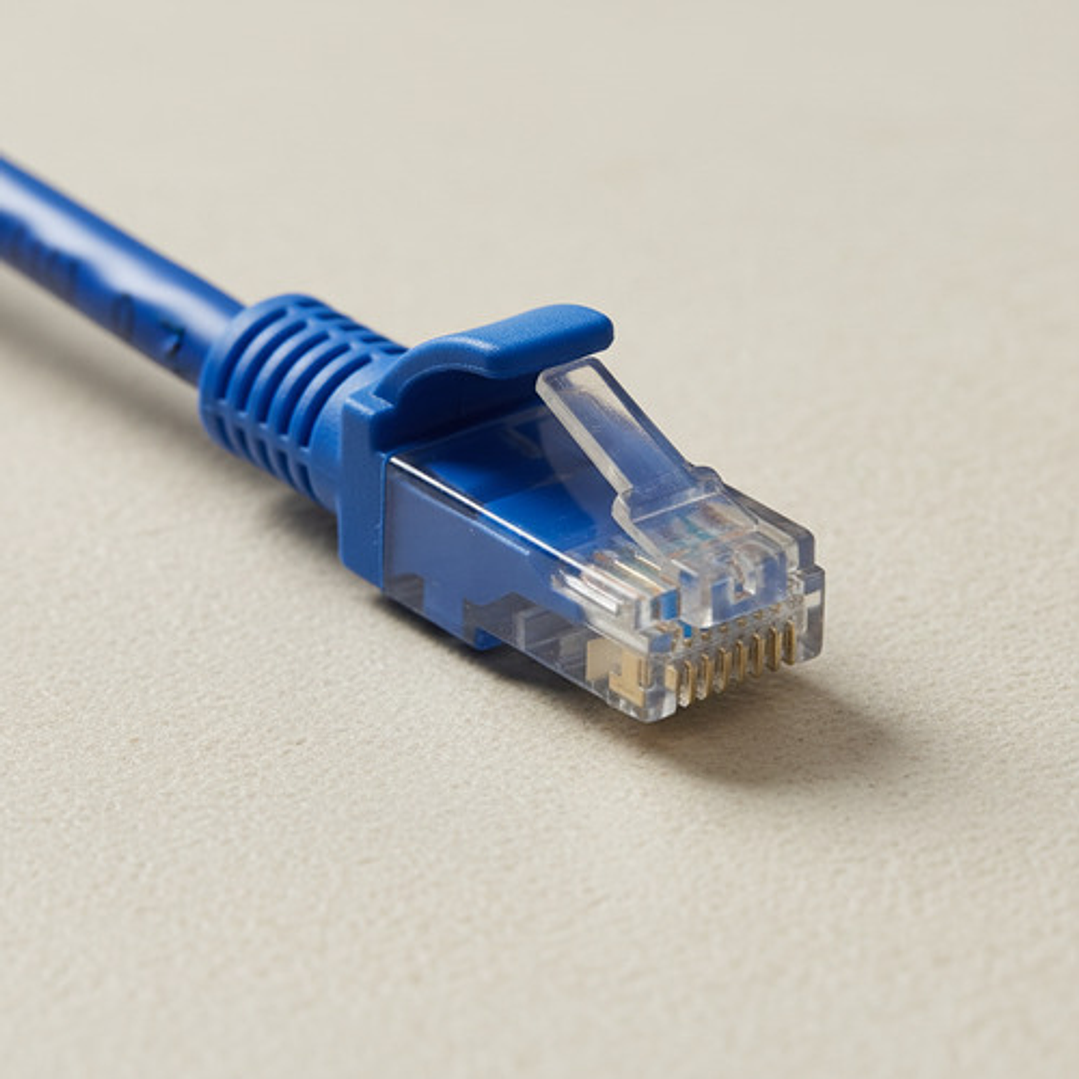 Ulink 1mt Cat5e Azul Cable Patch Inyectado Multifilar 100cm 7