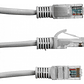Ulink 1mt Cat5e Gris Cable Patch Inyectado Multifilar 100cm - Miniatura 3