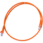 Cable De Red Linkmade Cat5e Rj-45 1mt Naranja Circular Cpb-10l - Miniatura 1