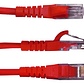 Linkmade 1mt Cat5e Rojo Lszh Cable Patch Inyectado Multifilar - Miniatura 2