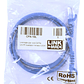 Linkmade 1mt Cat5e Azul Lszh Cable Patch Inyectado Multifila - Miniatura 3