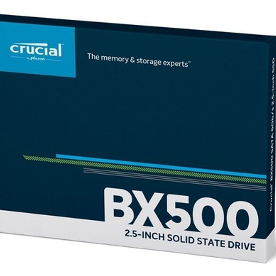 Interno Crucial Ct1000bx500ssd1 Sata 1tb Negro 6