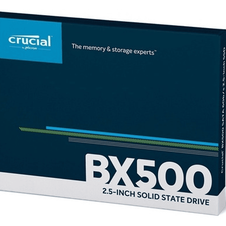 Interno Crucial Ct1000bx500ssd1 Sata 1tb Negro 6