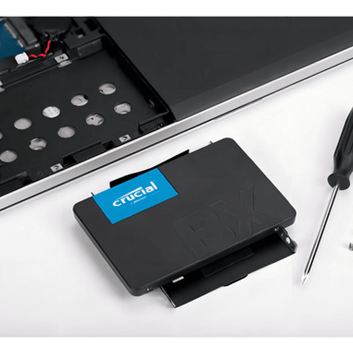 Interno Crucial Ct1000bx500ssd1 Sata 1tb Negro 8