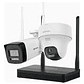 Hikvision Easy Link Wi-fi Kit Nvs + 2 Camaras Bullet 2mp Blanco - Miniatura 3