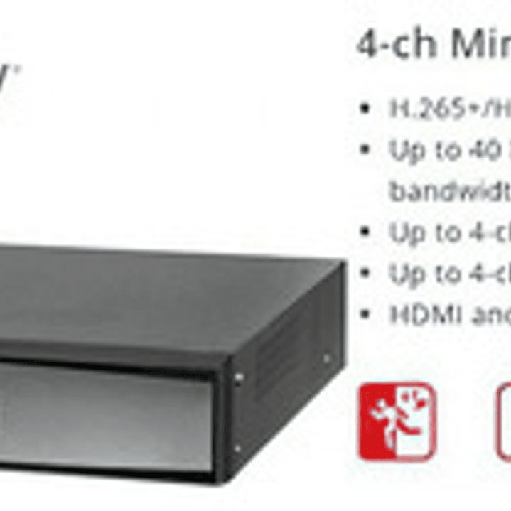 Video Grabadora De Vigilancia Hikvision Ds-7104ni-q1/4p/m De 4 Canales 2